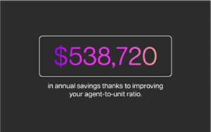 Agent-To-Unit Ratio Calculator